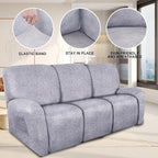 ANARACHON Recliner Couch Cover Leather Look Recliner Sofa Covers - Image 5