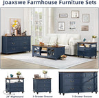 Joaxswe Farmhouse 54" 7 Drawers Dresser - Image 3