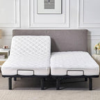 Waterproof Quilted Split California King Mattress Protector Pad - Image 4