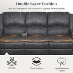 Yolsali 3 Seater Recliner Sofa Set - Image 5