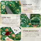 Area Rugs for Living Room, Non-Slip 4x6 Washable Rug for Bedroom, Vintage - Image 2
