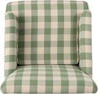 Christopher Knight Home Eve Modern Upholstered Club Chair, Wooden Living Room - Image 7