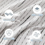 MYSKY HOME Boho Couch Cover White Sofa Covers - Image 4