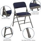 Flash Furniture Hercules Series Sheldon Metal Folding Chairs - Image 6