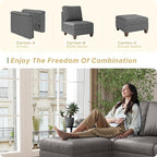 SITJOY Faux Leather Living Room Chair - Image 5