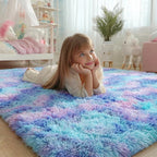 PAGISOFE Adorable Rainbow Runner Rugs - Image 2