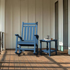 SERWALL Adirondack Table Set of 2, Outdoor Side Table- Blue - Image 8