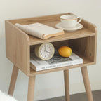 MaxSmeo Nightstand, Mid Century Modern Side Table Bedroom - Image 7
