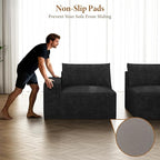 Vesgantti 143.7" Boneless Couch - Image 5