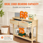 VEVOR Rattan Console Table - Image 5
