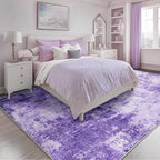 RELEANY Washable Area Rugs 10'x14 Non-Slip Modern Abstract Soft - Image 2