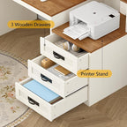 TVU Farmhouse Computer Desk - Image 5