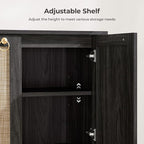 SICOTAS 55" Obsidian Sideboard Buffet Cabinet - Image 6