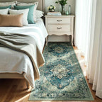 RELEANY Area Rugs 3'x6' Runner Rug Non Slip Washable - Image 2