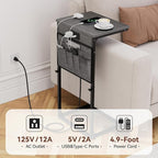 Vagusicc C-Shaped End Table Set of 2 - Image 7