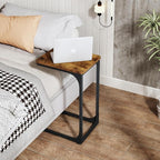 QEEIG C Table Side Table Living Room C Shaped Couch Tray End Table Farmhouse 1 - Image 5