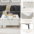 Fatmok Fluted Furniture Collection – 58" TV Stand Entertainment Center - Image 3
