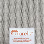 Sunbrella Outdoor Deep Seat & Back Cushion Set, 24 x 24 Inch Water Repellent - Image 2