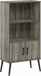 Furinno MIDCENTURY Storage Shelves, Mid-Century Style Accent Storage Cabinet - Image 6