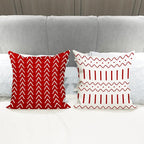 YCOLL Christmas Pillow Covers 16x16 Set of 4, Modern Sofa Throw Pillow Cover - Image 2