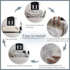 MYSKY HOME Couch Cover for Sectional Sofa Set Furniture Sofa Cover Washable for - Image 5