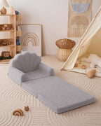 Blissful Diary Foldable Toddler Couch, 2-in-1 Comfy Toddler Chair & Lounger - Image 9