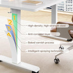 Veken 55 Inch Large Electric Standing Desk, Sit to Stand Up, Heights Adjustable - Image 8