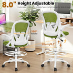 Primy Drafting Chair Tall Office Chair - Image 6