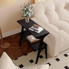 Solid Wood End Table, 2-Tier Side Table - Image 6