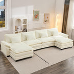 Oprisen 154" Modular Sectional Sofa, Comfy Cloud Couch Sectional Sofa by Oprisen