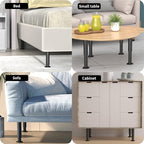 Wlrrcwdttc 4 Pcs Adjustable Height Bed Support Legs - Image 6