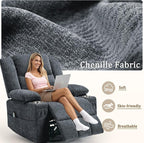 Korser 360° Swivel Rocker Recliner - Image 7