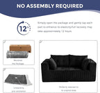 MAXYOYO Modular Sectional Sofa Couch, Loveseat Boneless Cloud Couch - Image 9