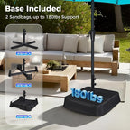SUPERJARE 13FT Outdoor Patio Umbrella - Image 4