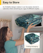 RELEANY Area Rugs 3'x9' Runner Rug Non Slip Washable - Image 6