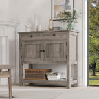 HOSTACK Farmhouse Console Table - Image 3