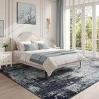 RELEANY Washable Area Rugs 5'x8' Non-Slip Modern Abstract Soft - Image 3