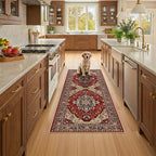 RELEANY Area Rugs 2'x6' Runner Rug Non Slip Washable - Image 2