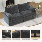 Vesgantti 74" Loveseat Sofa for Living Room, Comfy Cloud Couch Deep Seat - Image 5
