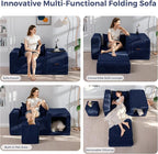 MAXYOYO Folding Sofa Couch, Convertible Floor Sofa - Image 3