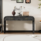 59'' Retro Console Table Sofa Table Entryway Table - Image 4