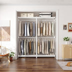 Homykic Bamboo Clothes Rack - Image 2