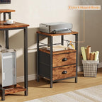 Furologee Night Stand Set of 2, Nightstand - Image 7
