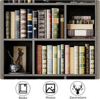 IRONCK Book Shelf, Tall Bookshelf - Image 6
