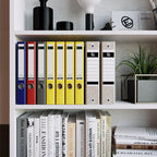 IRONCK Bookshelves and Bookcases Floor Standing 6 Tiers Display Storage Shelves - Image 7