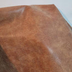 NAT Leathers | Blonde Light Tan Distressed Faux Leather material PU Sheet - Image 4