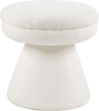 Furniture of America Rami Modern 18-inch Mushroom-Shape Upholstered Ottoman by FurnitureofAmerica