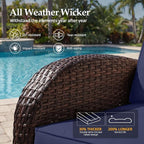 UPHA 8 Pieces Patio Furniture Set - Image 5