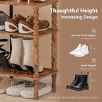 Veegle Shoe Rack, 3 Tier Shoe Organizer - Image 5