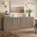 SICOTAS Buffet Cabinet with Storage 54.7" Large Modern Accent Storage Cabinet - Image 2